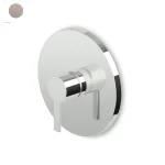 Смеситель для душа Zucchetti Gill, внешняя часть, Brushed nickel (ZGL090.C.3) - Фото 1
