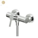 Смеситель для душа Zucchetti Gill, Brushed gold (ZGL106.C.41) - Фото 1