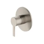Змішувач для душу Zucchetti Gill, зовнішня частина, Brushed nickel (ZGL122.C.3) - Фото 1