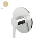 Смеситель для душа Zucchetti Gill, внешняя часть, Brushed gold (ZGL122.C.41) - Фото 1