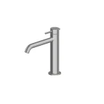 Смеситель для умывальника Zucchetti Helm, удлинённый излив, Brushed Stainless Steel (ZHE688.X) - Фото 1