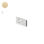 Смеситель-термостат Zucchetti Hoop, внешняя часть, Gold (ZHO781.C40) - Фото 1