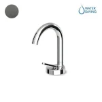 Змішувач для умивальника Zucchetti Isy22, Brushed metal black (ZIS1401.C51) - Фото 1