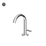 Змішувач для умивальника Zucchetti Isy22, Brushed metal black (ZIS2811.C51) - Фото 1