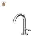 Змішувач для умивальника Zucchetti Isy22, Brushed british gold PVD (ZIS2811.P31) - Фото 1