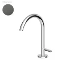 Смеситель для умывальника Zucchetti Isy22, Brushed metal black (ZIS2812.C51) - Фото 1