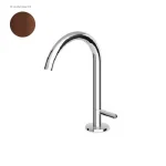 Змішувач для умивальника Zucchetti Isy22, Brushed copper PVD (ZIS2812.P91) - Фото 1