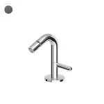 Смеситель для биде Zucchetti Isy22, Brushed metal black (ZIS2814.C51) - Фото 1