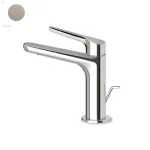 Змішувач для умивальника Zucchetti Medameda, Brushed nickel (ZMM710.C3) - Фото 1
