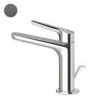 Змішувач для умивальника Zucchetti Medameda, Brushed metal black (ZMM710.C51) - Фото 1