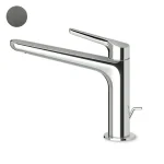 Змішувач для умивальника Zucchetti Medameda, Brushed metal black (ZMM711.C51) - Фото 1