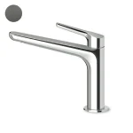 Змішувач для умивальника Zucchetti Medameda без д/к, Brushed metal black (ZMM714.C51) - Фото 1