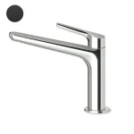 Змішувач для умивальника Zucchetti Medameda без д/к, Embossed matt black (ZMM714.N1) - Фото 1