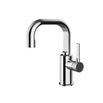 Смеситель для умывальника Gessi Inciso, донный клапан, Chrome (58008031) - Фото 1