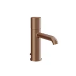 Смеситель для умывальника Gessi Habito с донным клапаном, Copper Brushed PVD (70001708) - Фото 1
