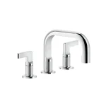 Смеситель для умывальника Gessi Inciso на 3 отверстия, Chrome (58012031) - Фото 1