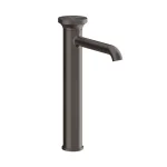 Смеситель для умывальника Gessi Origini высокий, Black Metal Bruched PVD (66004707) - Фото 1