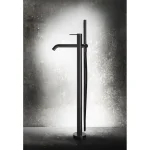 Смеситель для ванны Gessi Gessi316, 707 Black Metal Brushed PVD (54028-707) - Фото 3