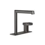 Смеситель для умывальника Gessi Anello, Black Metal Bruched PVD (63315707) - Фото 1