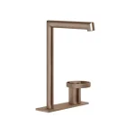 Змішувач для умивальника Gessi Anello, високий, Copper Bruched PVD (63316708) - Фото 1