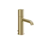 Смеситель для умывальника Gessi Habito с донным клапаном, Brass Brushed PVD (70001727) - Фото 1