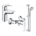 Набір змішувачів для душу Grohe BauLoop, хром (UA123220S0) - Фото 1