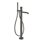 Смеситель для ванны Gessi Origini напольный, Black Metal Bruched PVD (66028707) - Фото 1