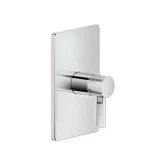 Смеситель для душа Gessi Inciso, 1 выход, внешняя часть, Chrome (58061031) - Фото 1