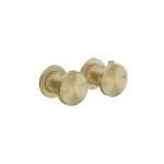 Термостат для душа Gessi Origini внешняя часть, Bruched Brass PVD (66132727) - Фото 1