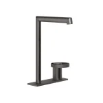 Смеситель для умывальника Gessi Anello, высокий, Black Metal Bruched PVD (63316707) - Фото 1