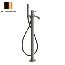 Смеситель для ванной Gessi GESSI316, Warm Bronze Brushed… - Фото №1