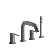 Смеситель для ванной Gessi GESSI316, Steel Brushed… - Фото №1
