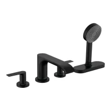 Змішувач Hansgrohe Vivenis на борт ванни, чорний матовий… - Фото №1