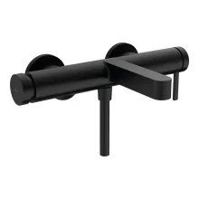 Змішувач для ванни настінний Hansgrohe Finoris, чорний… - Фото №1