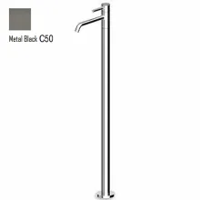 Змішувач окремий для ванни Zucchetti Pan, Metal Black… - Фото №1