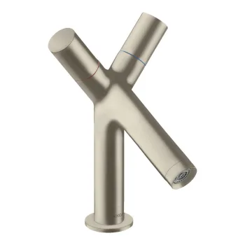 Смеситель AXOR Starck 130 Pin для умывальника, Brushed… - Фото №1