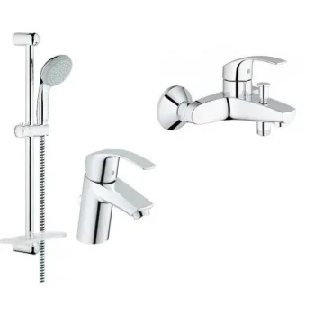 Комплект смесителей для ванны Grohe Eurosmart (123238… - Фото №1