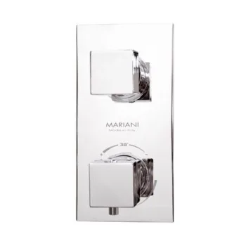 Термостат для душу Mariani Wellness на 2 напрямки, хром (126Q1)