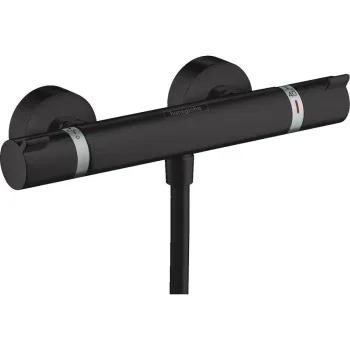 Термостат для душа Hansgrohe Ecostat, черный матовый… - Фото №1