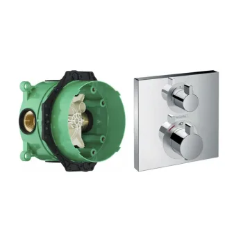 Термостат Hansgrohe Ecostat Square на 1 функцію, з… - Фото №1