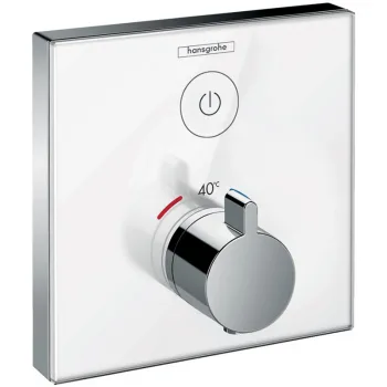 Термостат Hansgrohe ShowerSelect Glass (15737400) - Фото №1