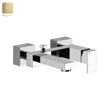 Смеситель для ванны Gessi Rettangolo, Bruched Brass… - Фото №1