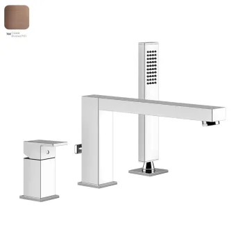 Смеситель для ванны Gessi Rettangolo, на 3 отверстия,… - Фото №1