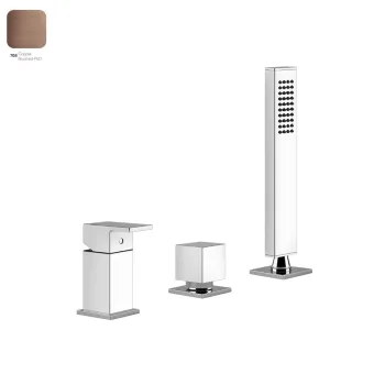 Смеситель для ванны Gessi Rettangolo, на 3 отверстия,… - Фото №1