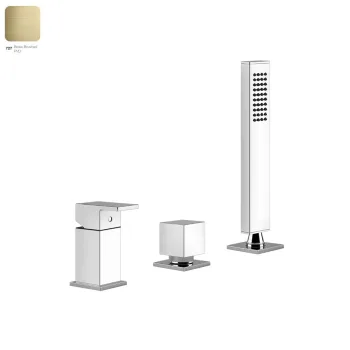 Смеситель для ванны Gessi Rettangolo, на 3 отверстия,… - Фото №1