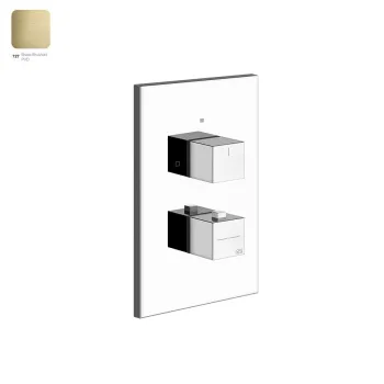 Термостат для душа Gessi Rettangolo, 2 выхода, внешняя… - Фото №1