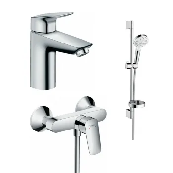 Набор смесителей для душа Hansgrohe Logis (71100000+71600000+26553400),… - Фото №1