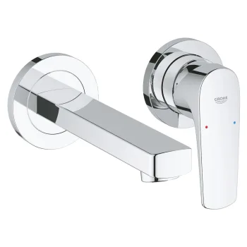 Смеситель для умывальника Grohe BauFlow на 2 отверстия,… - Фото №1