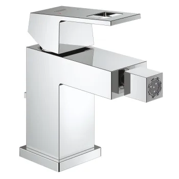 Змішувач для біде Grohe Eurocube, хром, з донним клапаном - Фото №1