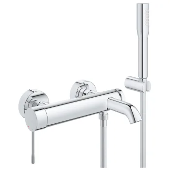 Смеситель для ванны Grohe Essence однорычажный с ручным… - Фото №1